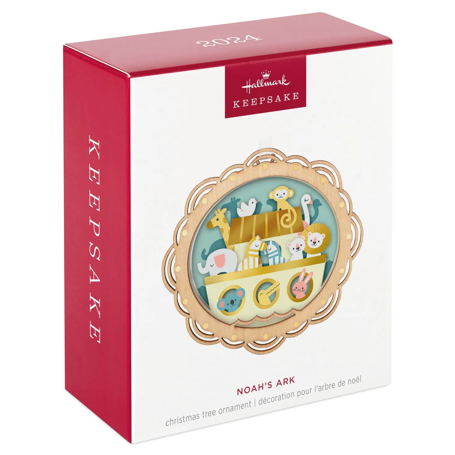 Noah's Ark Papercraft — 2024 Hallmark Keepsake Christmas Ornament