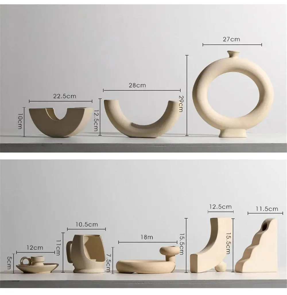 Nordic Ceramic Vases