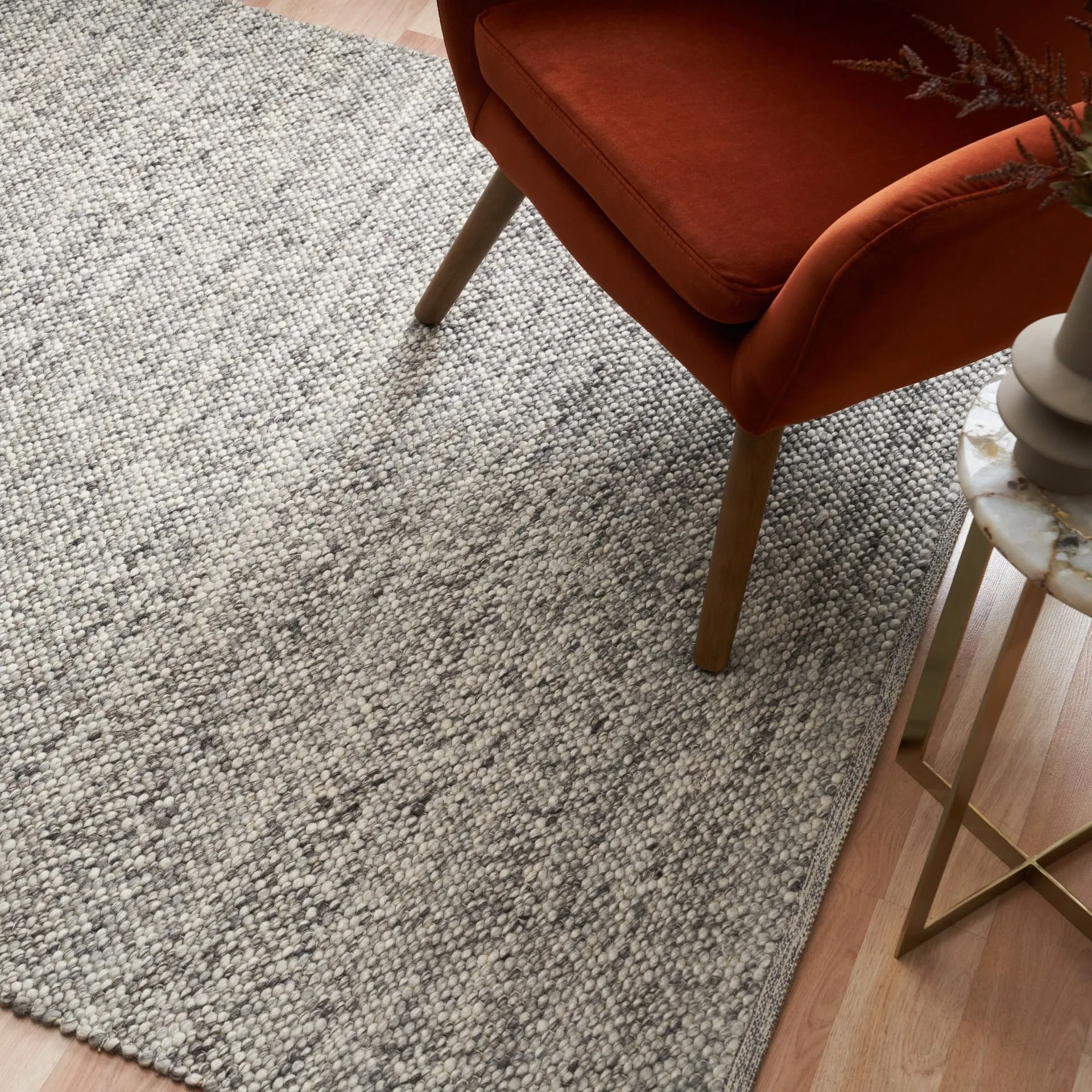 Parker 290 x 200 cm New Zealand Wool Rug - Dark Grey