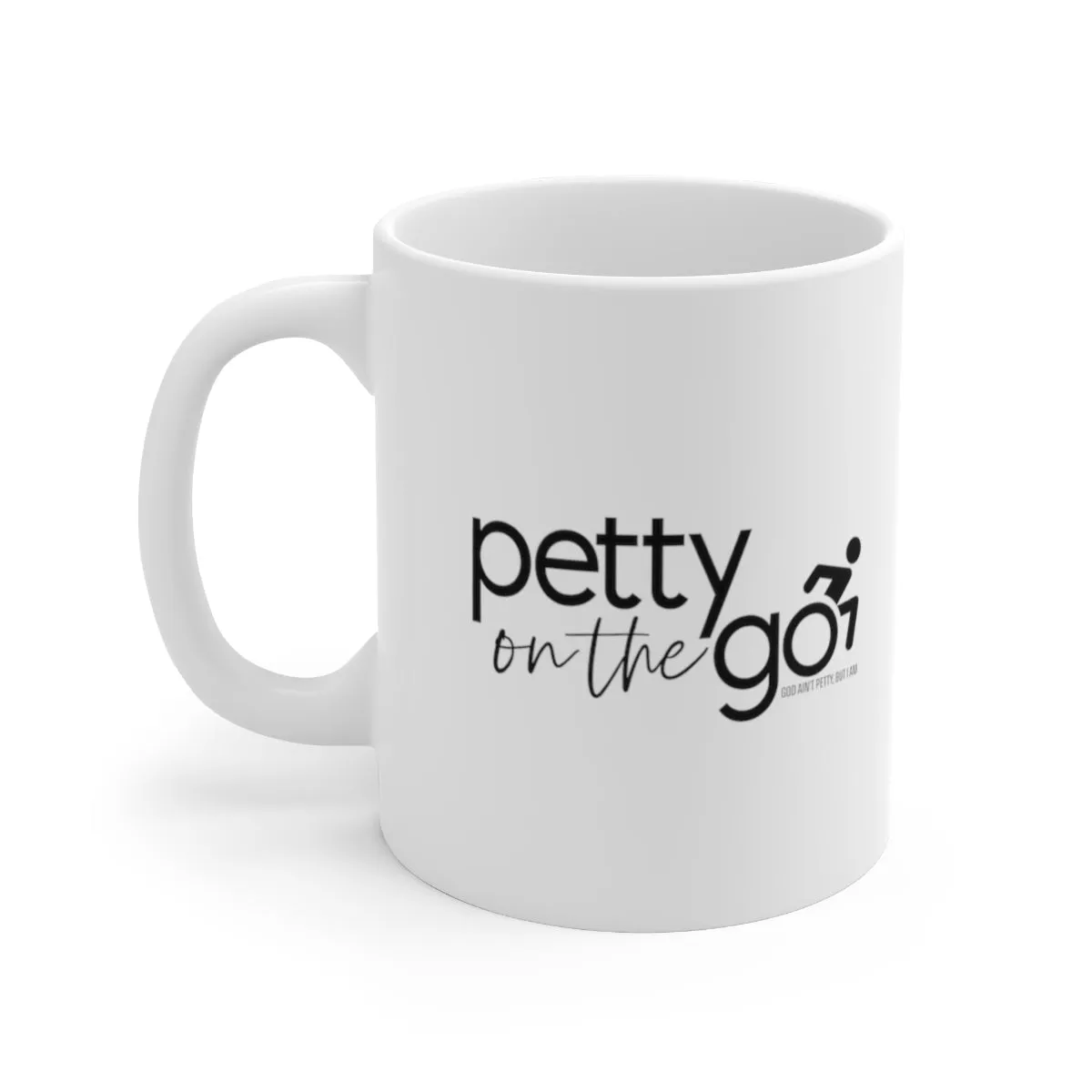 Petty on the Go Mug 11oz (White/Black)