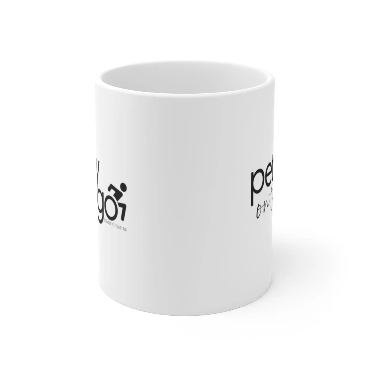 Petty on the Go Mug 11oz (White/Black)