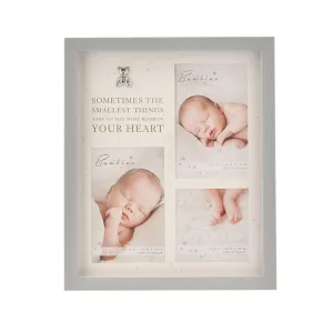 Photo Frame With Silver Teddy For Multiple Pictures
