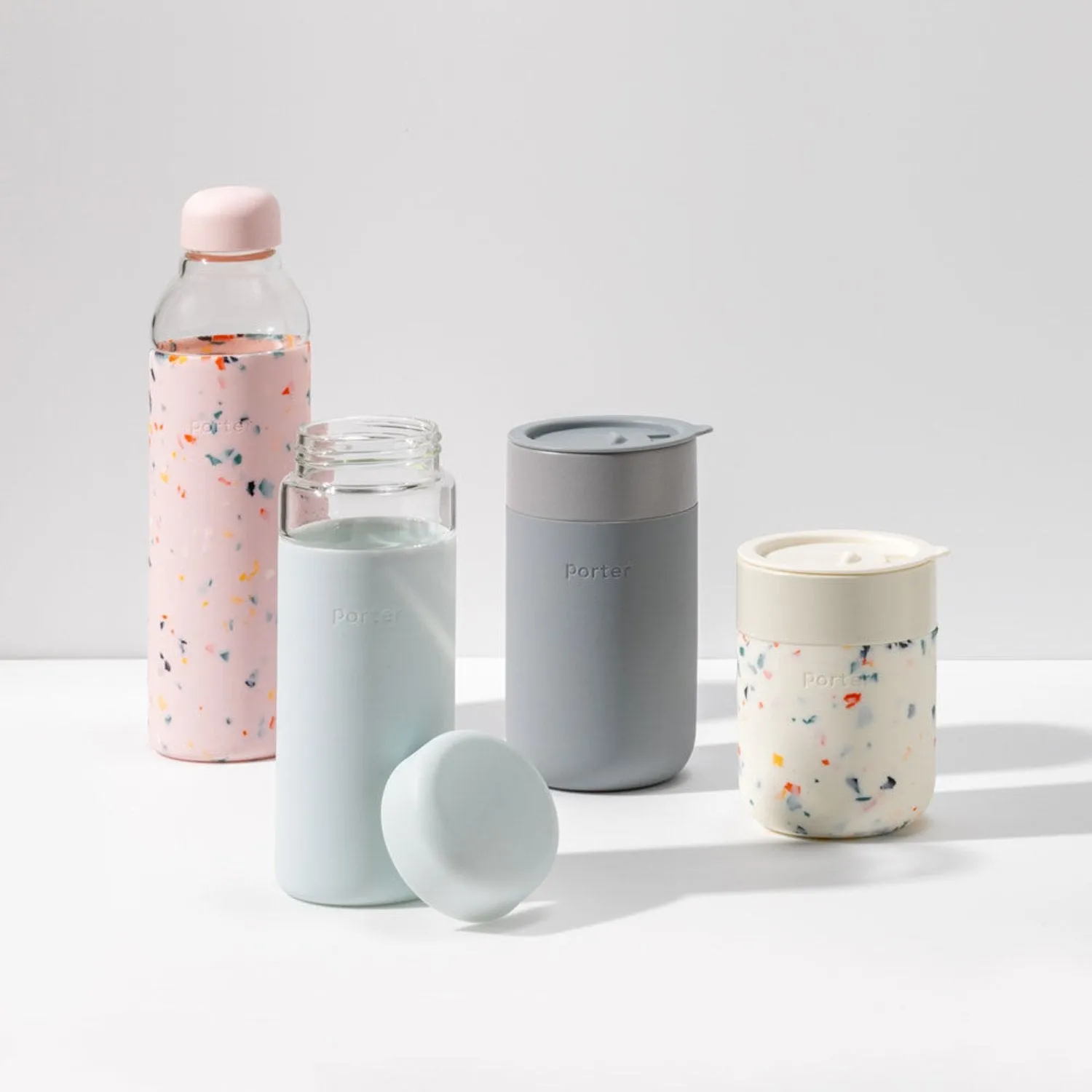 porter | ceramic mug 355ml | terrazzo cream - LC