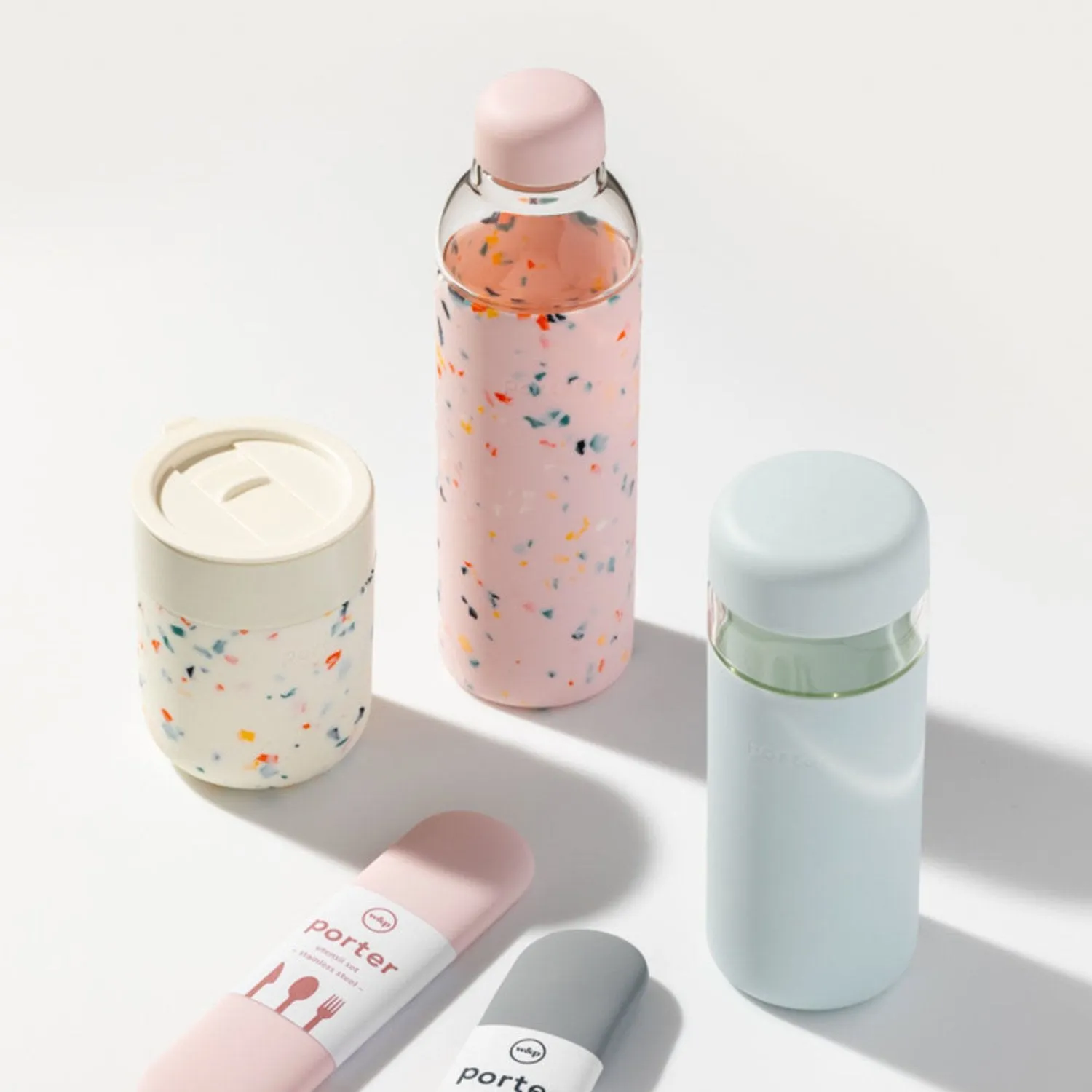 porter | ceramic mug 355ml | terrazzo cream - LC