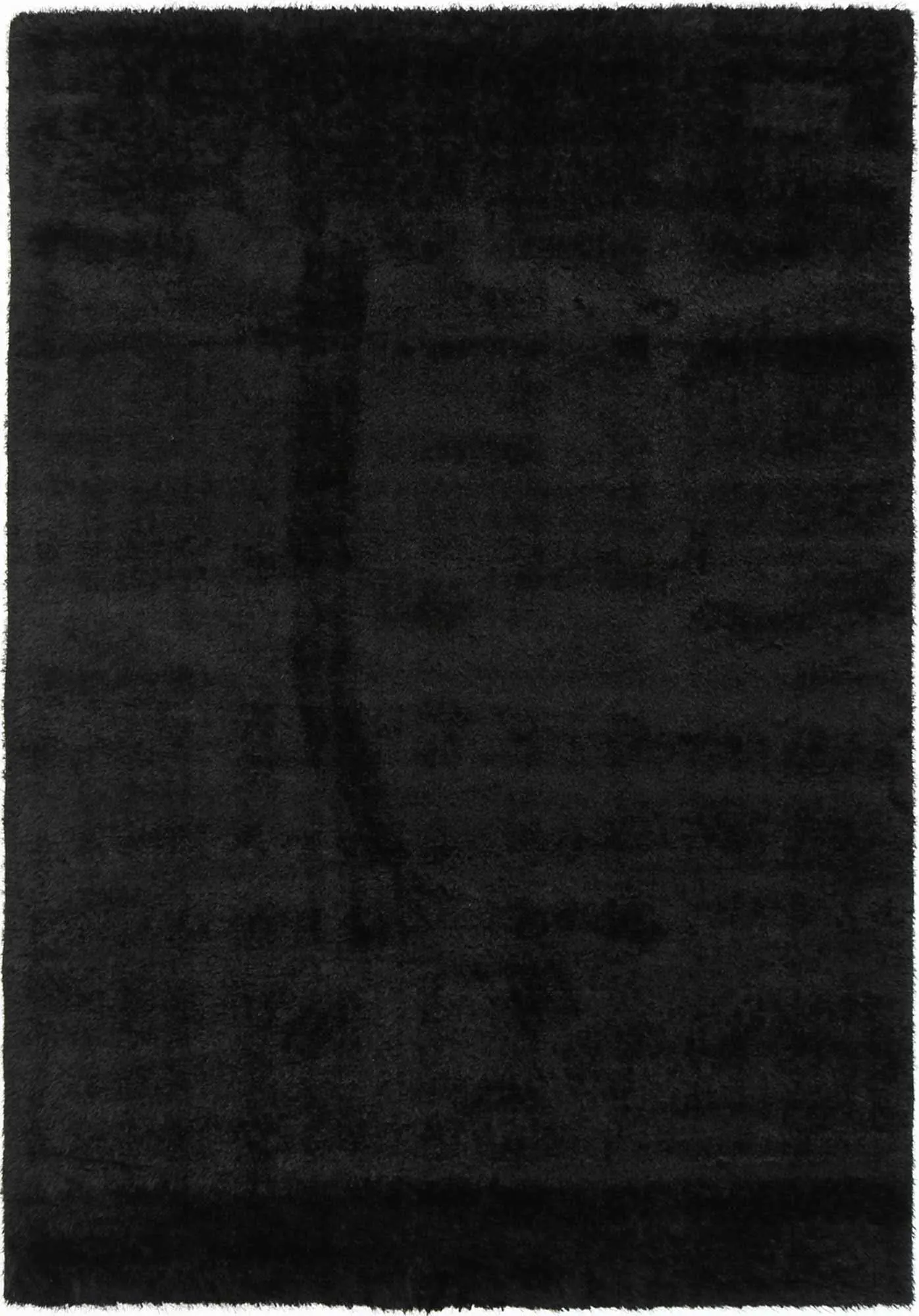 Puffy Soft Shaggy Black 80x150 cm