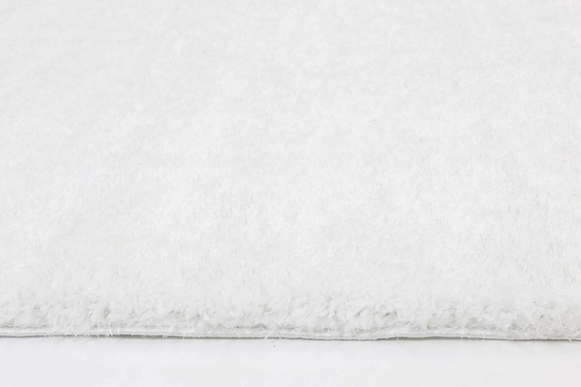 Puffy Soft Shaggy White 200x290 cm