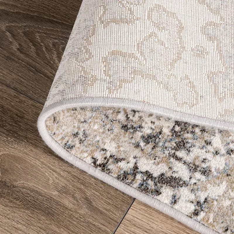 Quartz Abstract Blue Rug - Multiple Sizes