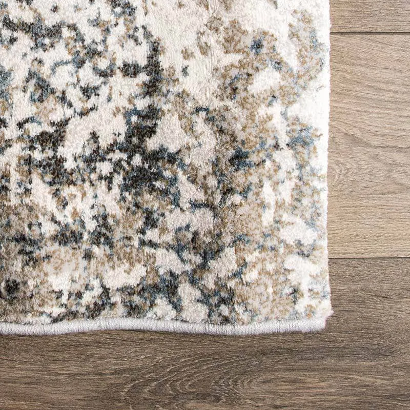 Quartz Abstract Blue Rug - Multiple Sizes