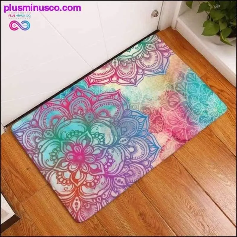 Rainbow Color Mandala Rugs