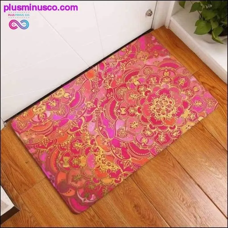 Rainbow Color Mandala Rugs