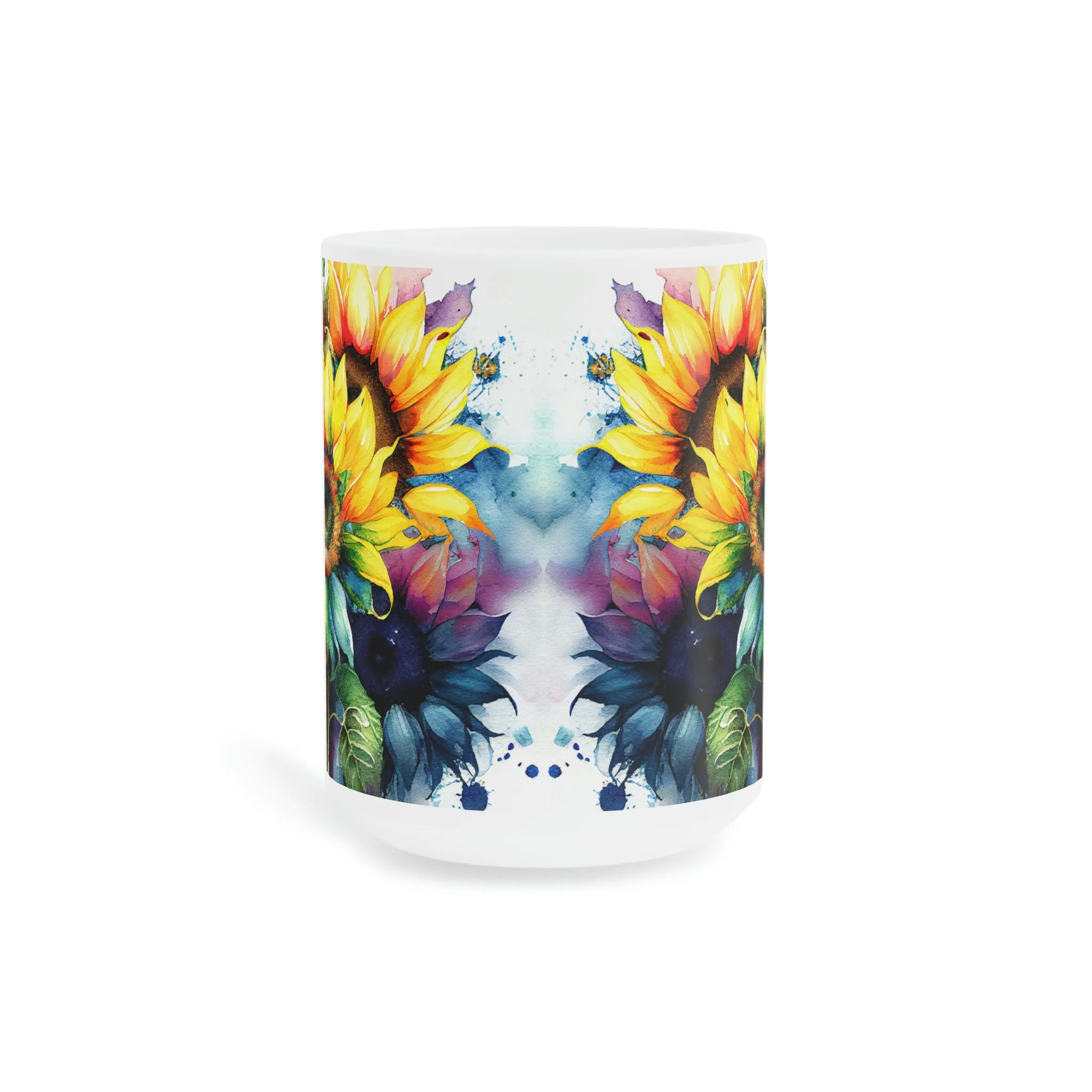 Rainbow Sunflowers 01 - Ceramic Mugs (11oz\15oz\20oz)