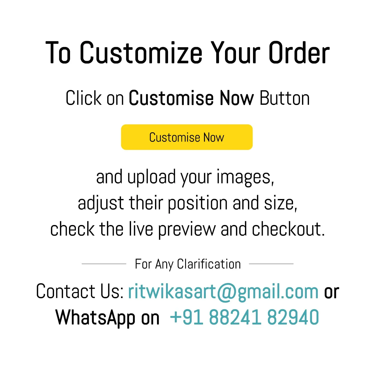 Ritwika's Customised Set of 6 Premium Personalized Print Collage Photo Frames In 5 Sizes | Two 8X12, One 8X8, One 6X12, One 12X12 & One 12X18 Inches With Plexiglass