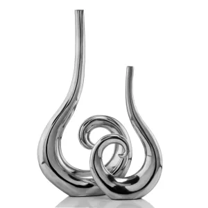 Rizo Curling Vases - Set of 2