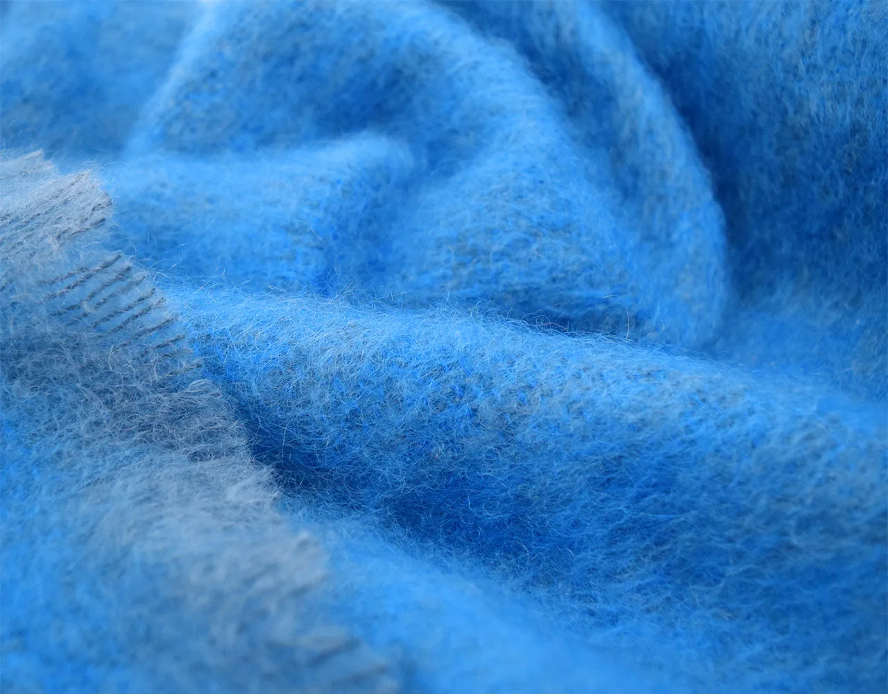 Royal Clash Mohair Throw Blanket