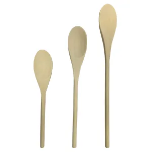 Set of 3 Maple Wood Spoons