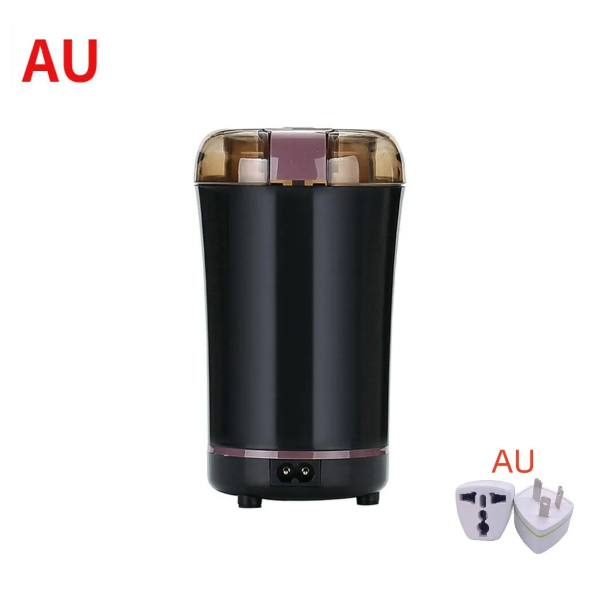 Stainless Steel Nut Electric Coffee Grinder Bean Grain Household Pepper Kitchen Tools Gadgets Dining Bar Home Garden