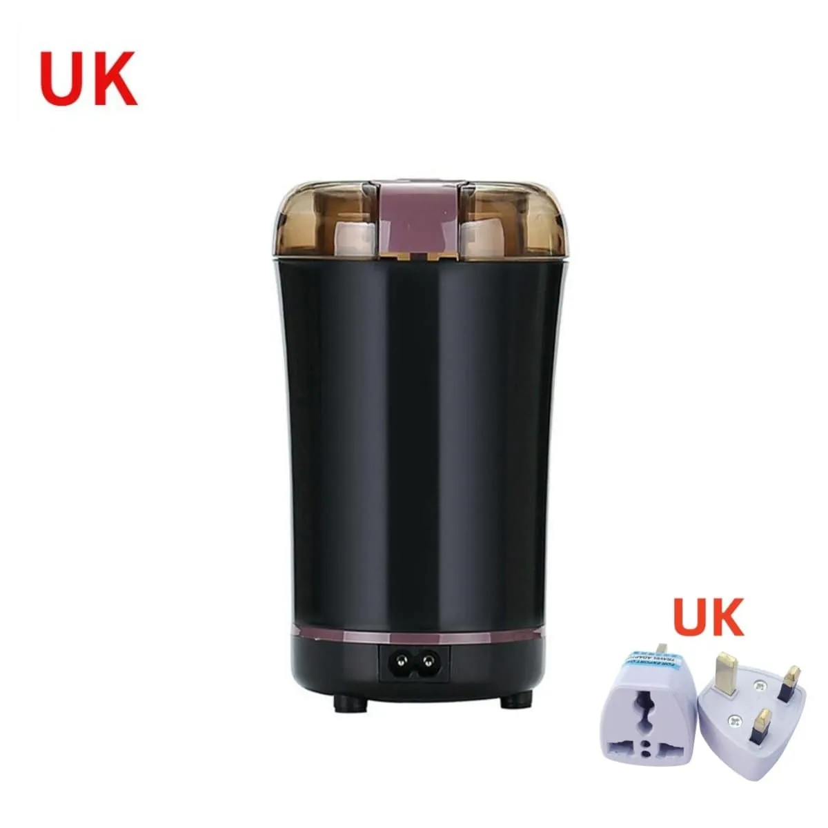 Stainless Steel Nut Electric Coffee Grinder Bean Grain Household Pepper Kitchen Tools Gadgets Dining Bar Home Garden
