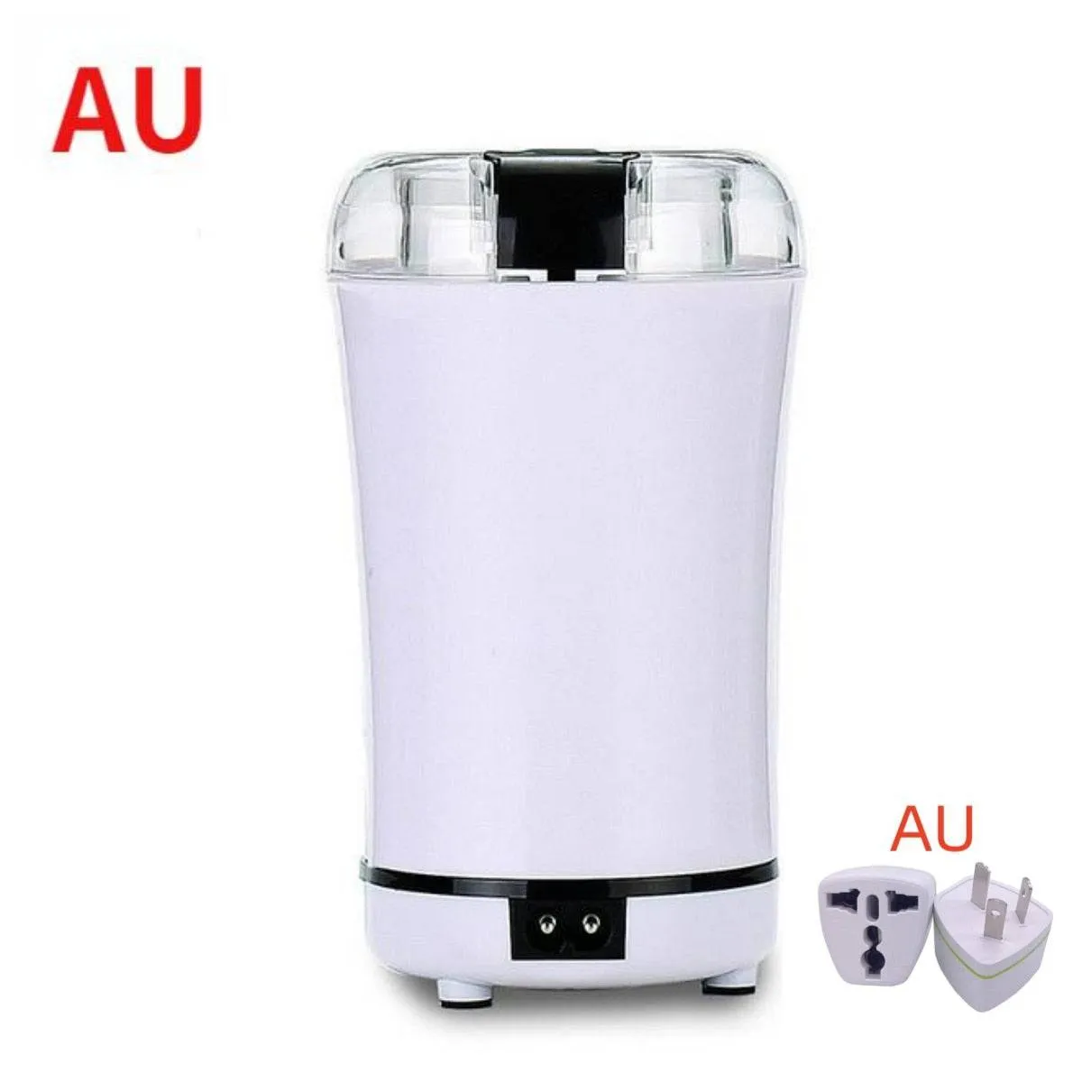 Stainless Steel Nut Electric Coffee Grinder Bean Grain Household Pepper Kitchen Tools Gadgets Dining Bar Home Garden