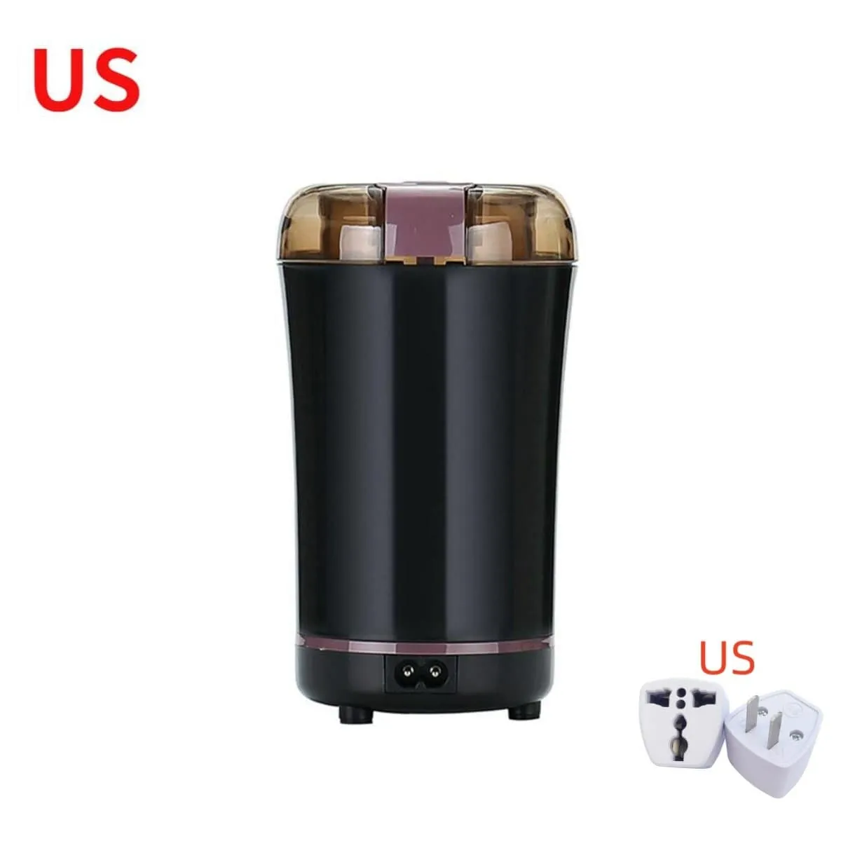 Stainless Steel Nut Electric Coffee Grinder Bean Grain Household Pepper Kitchen Tools Gadgets Dining Bar Home Garden