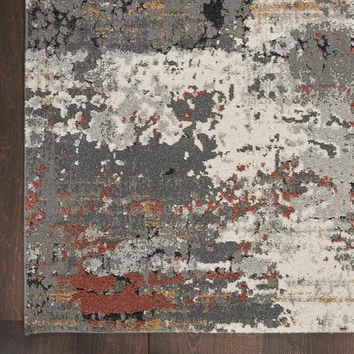 Tangra TNR02 Grey/Multi Rug
