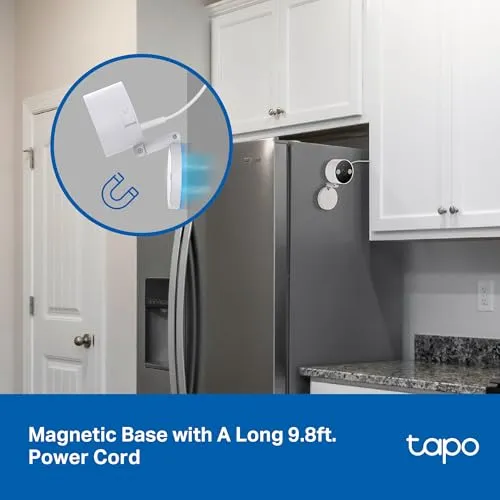 Tapo TP-Link 2K QHD Security Camera, Indoor/Outdoor,   ' , Color Night Vision, Free Person/Pet/Vehicle Detection, Invisible IR Mode, SD Storage, C120