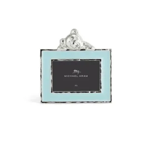 Teddy Frame Blue Enamel 2 x 3
