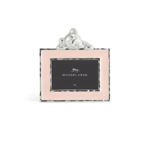 Teddy Frame Pink Enamel 2 x 3