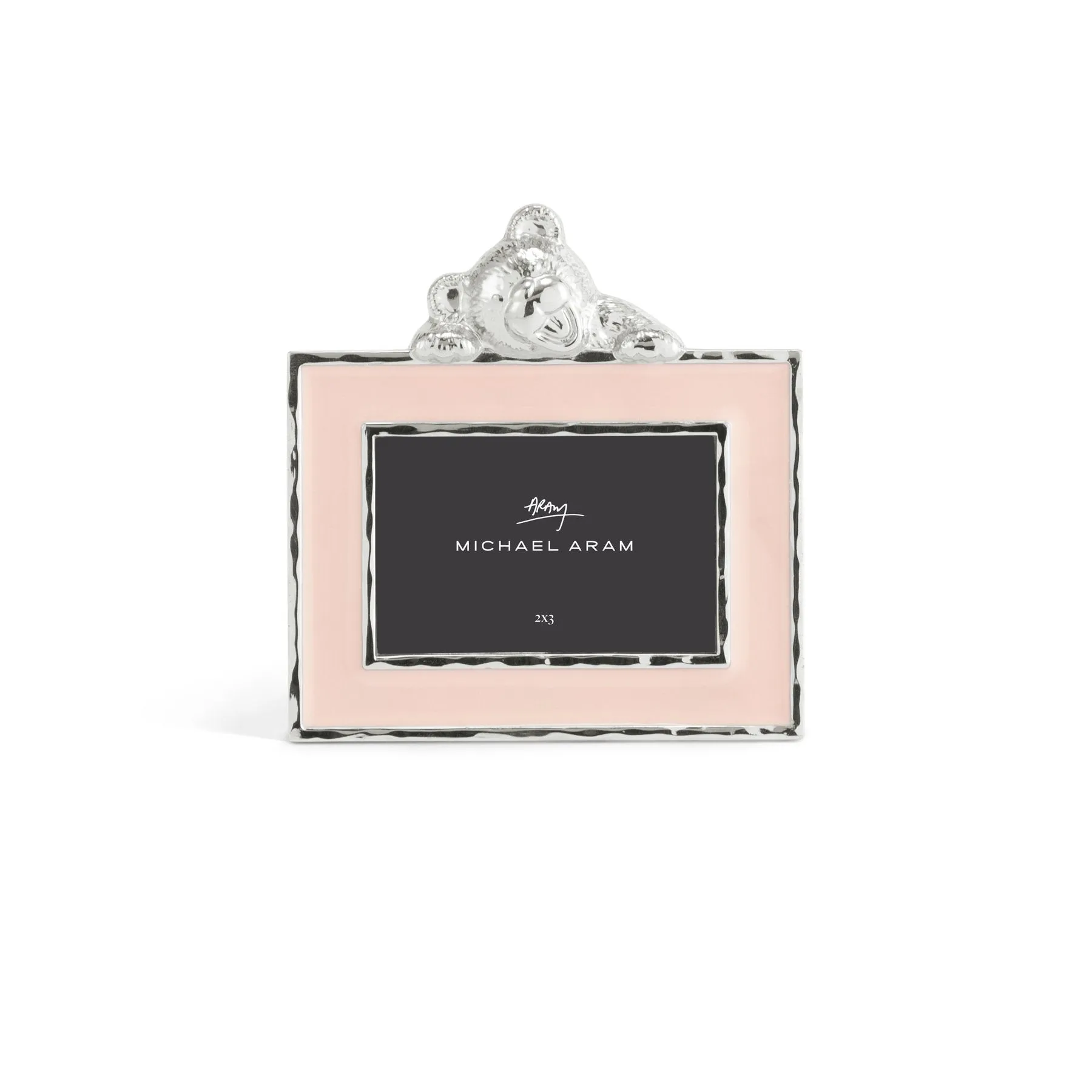 Teddy Frame Pink Enamel 2 x 3