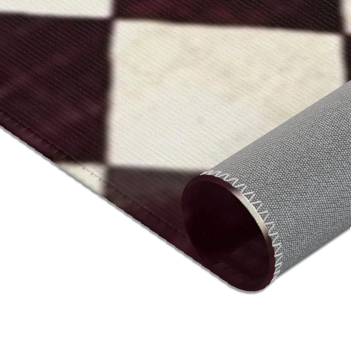 The Golden Leaf Diamond Area Rugs
