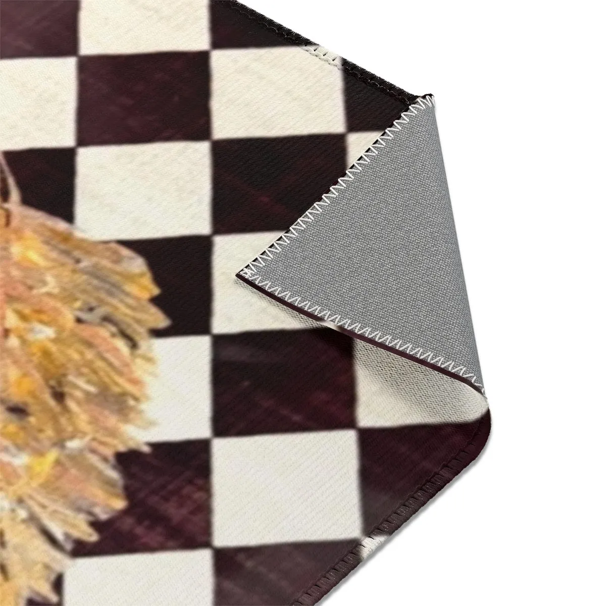 The Golden Leaf Diamond Area Rugs