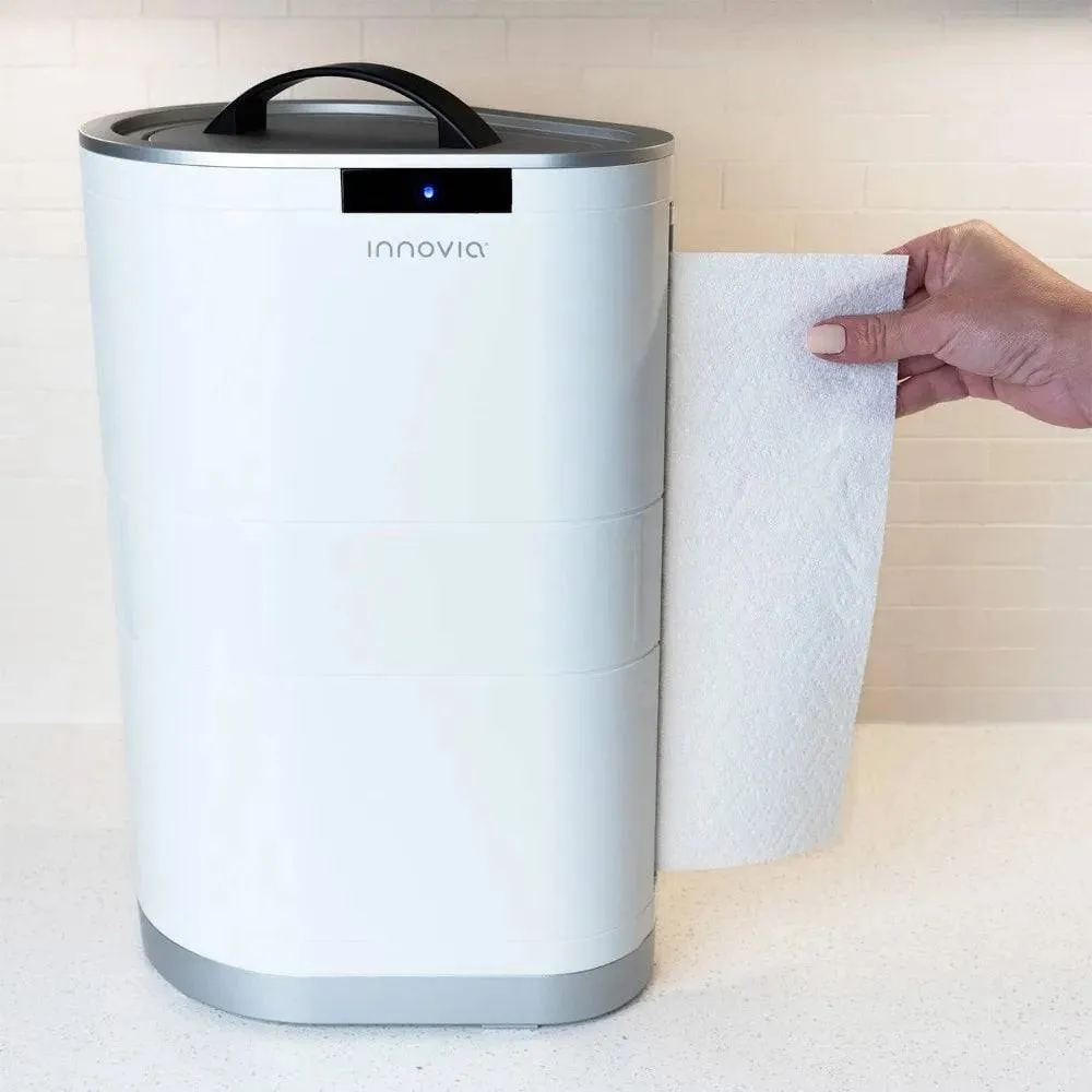 Touchless Paper Towel Dispenser for Countertops - The Ultimate Convenience in Bathroom & Kitchen Gadgets