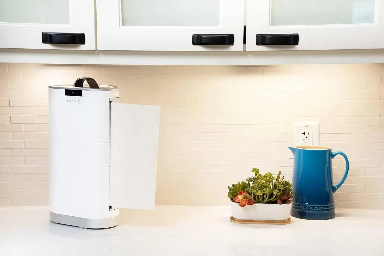 Touchless Paper Towel Dispenser for Countertops - The Ultimate Convenience in Bathroom & Kitchen Gadgets