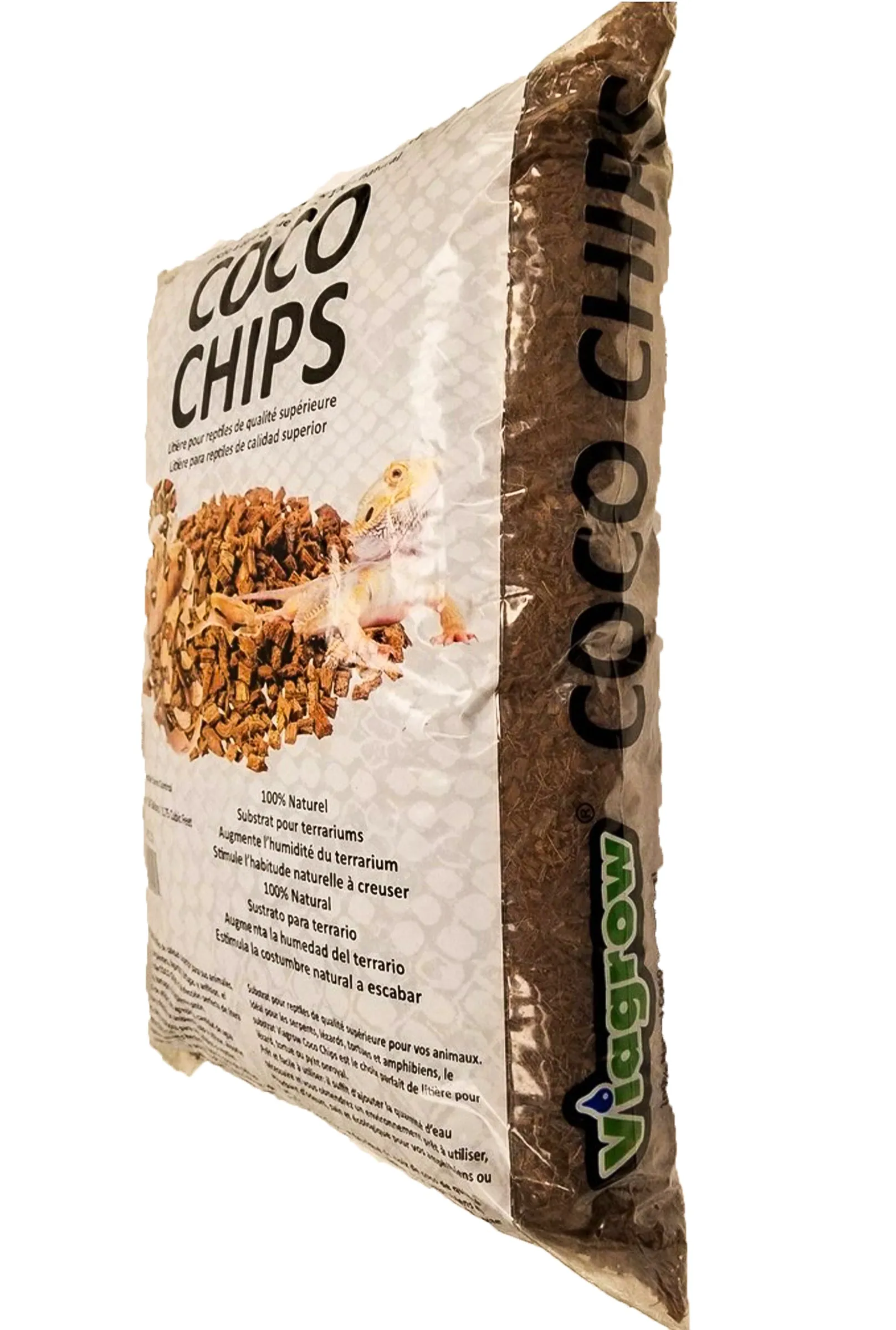 Viagrow 1CU. FT (50L) Coco Chip Premium Reptile Substrate (EA)