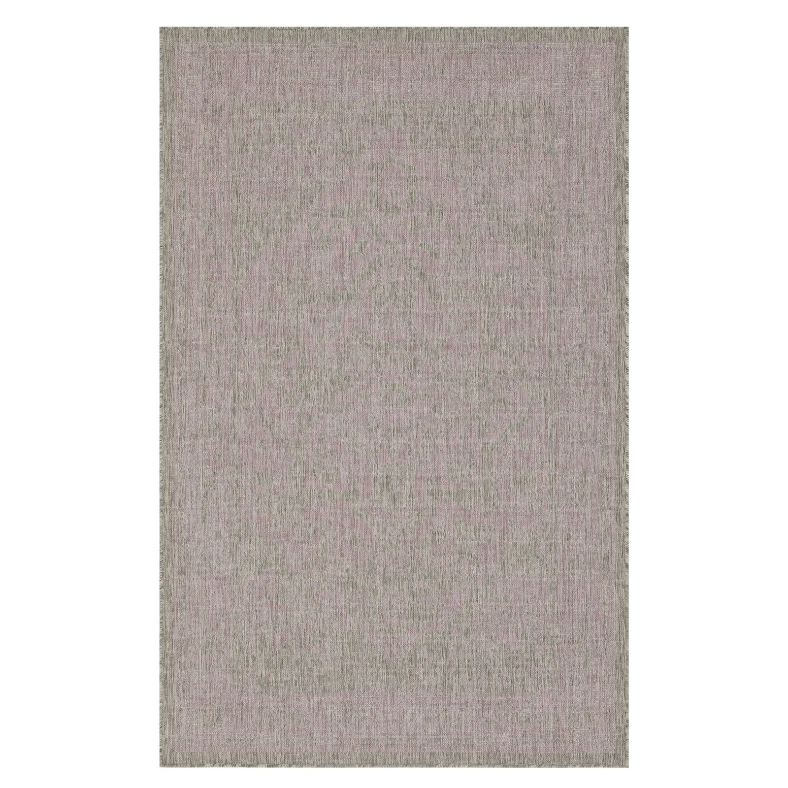 Vintage Pink Grey Outdoor Rug - Soutil