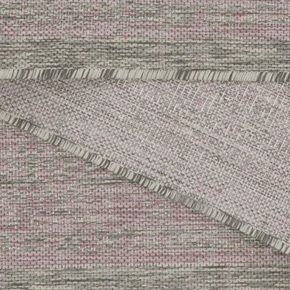 Vintage Pink Grey Outdoor Rug - Soutil