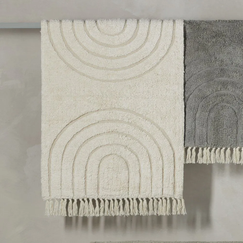 Walton & Co. 130 x 80cm Cream Bhodi Rug