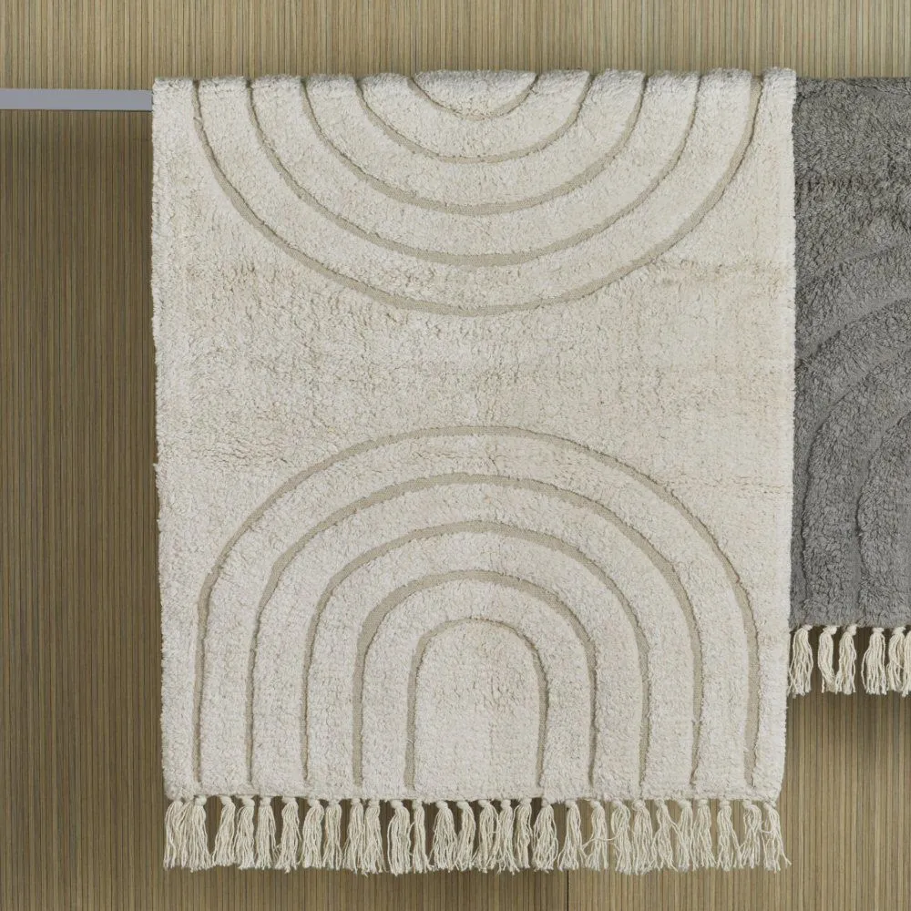 Walton & Co. 130 x 80cm Cream Bhodi Rug