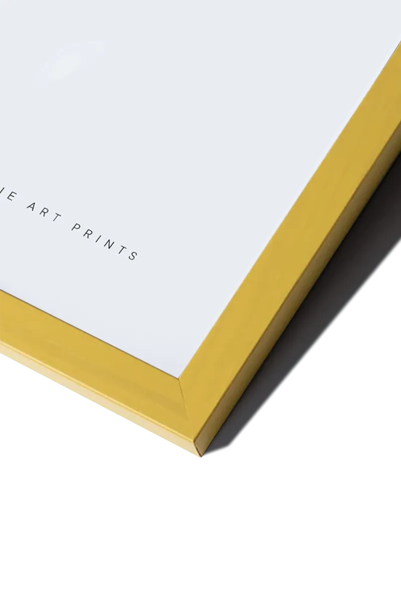 Yellow Wood Frame