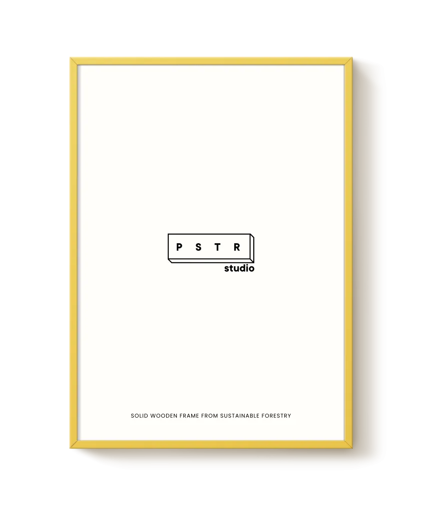Yellow Wood Frame