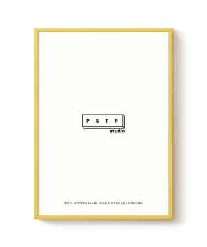 Yellow Wood Frame