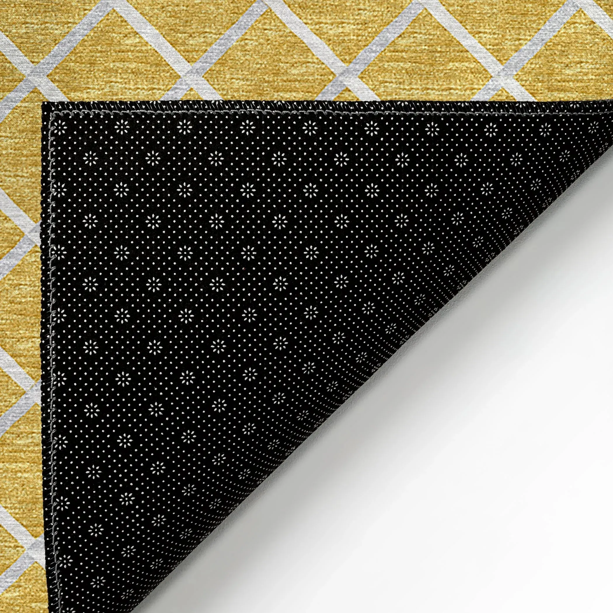 York YO1 Gold Rug