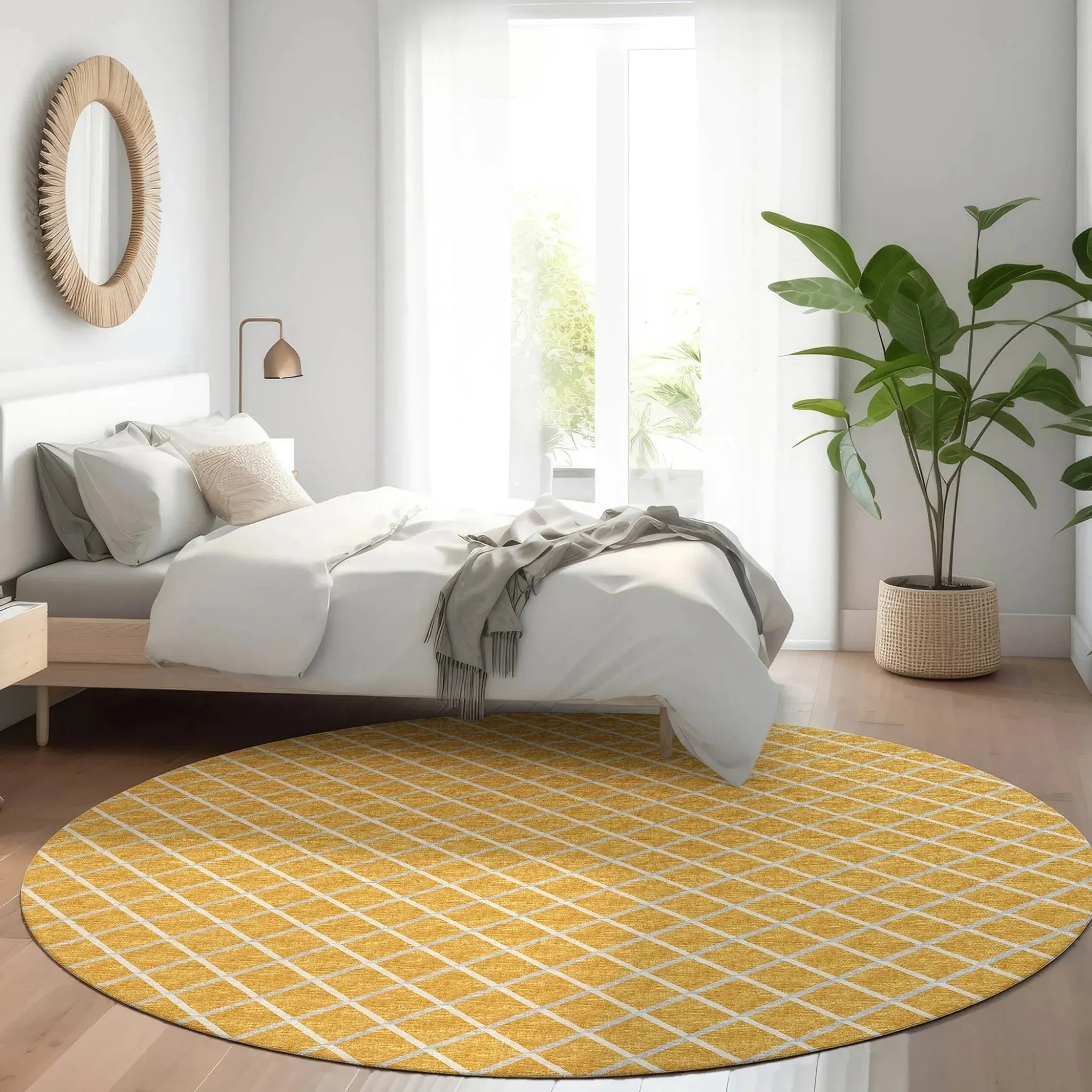 York YO1 Gold Rug