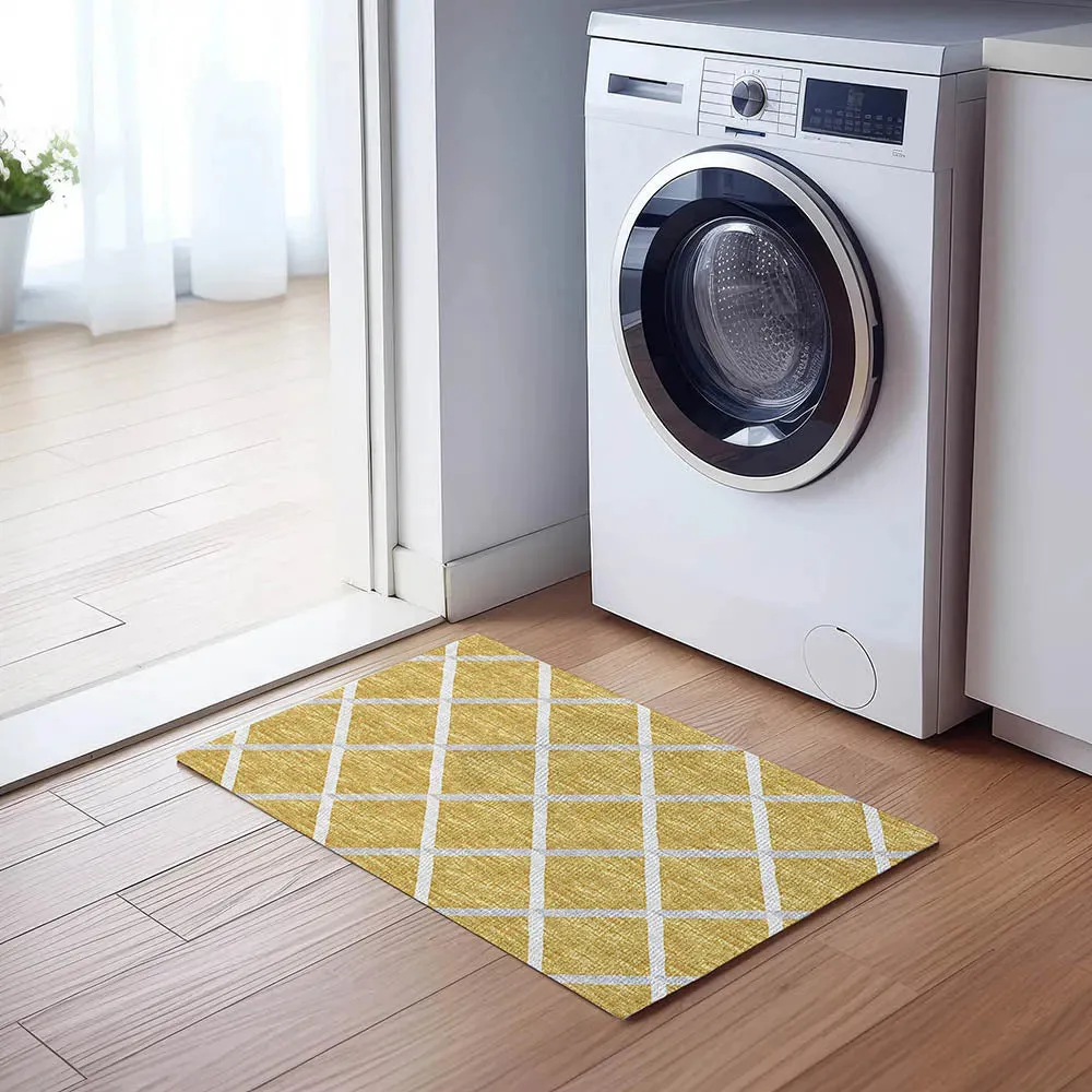 York YO1 Gold Rug