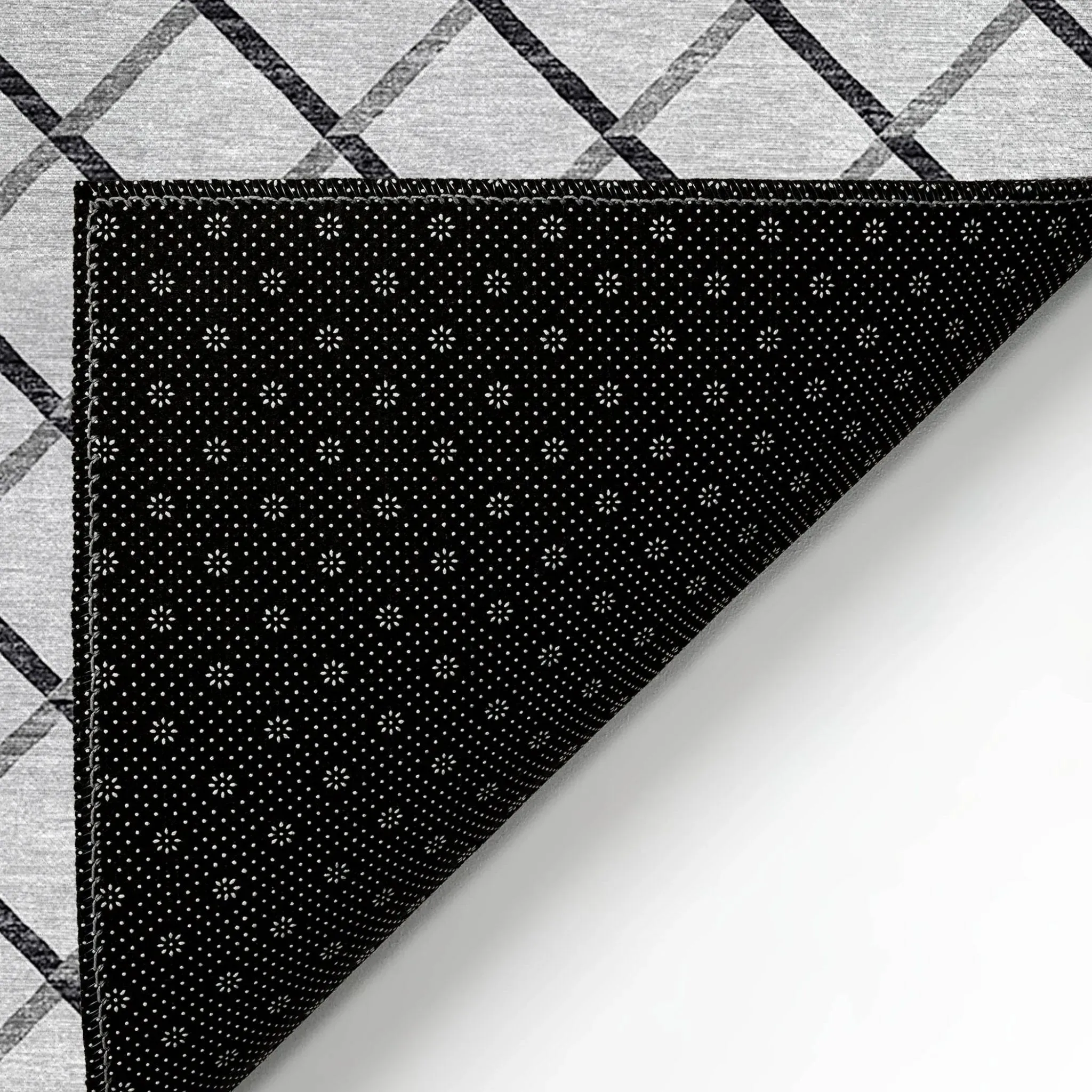 York YO1 Grey Rug